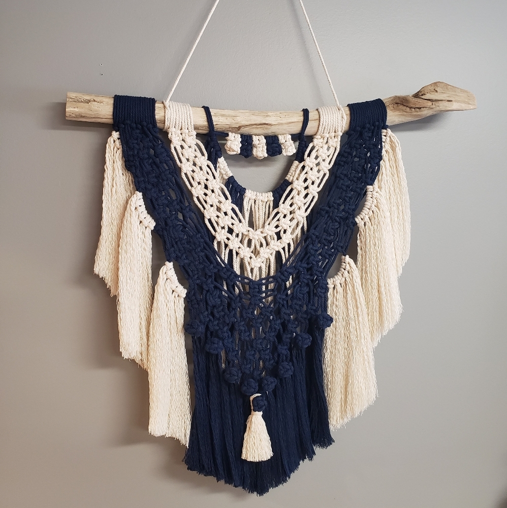 Hand Made Macrame Wall Hanging